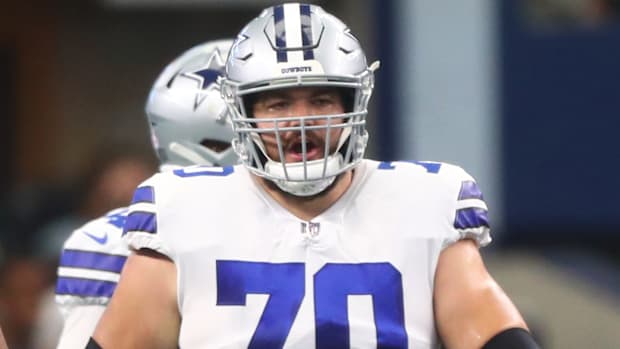Dallas Cowboys offensive tackle Zack Martin